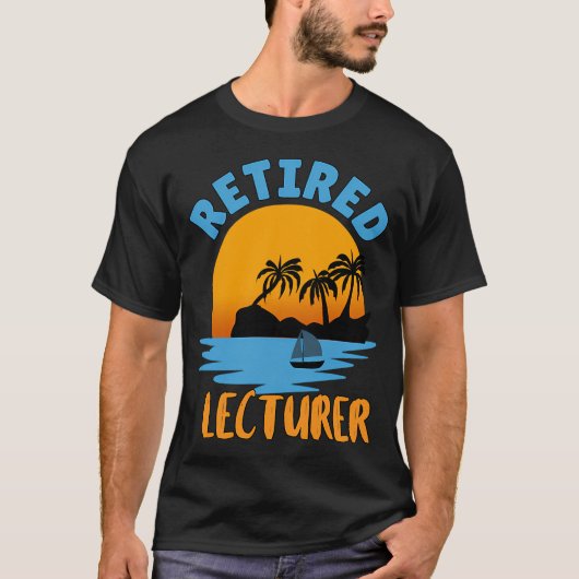 退職したソーシャルワーカー Tシャツ (正面)