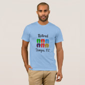 -退職したタンパ、FL、Tシャツ Tシャツ (正面フル)