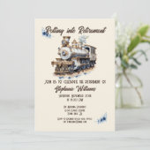 退職したテーマを転が引退列車に乗せる 招待状 (スタンド正面)