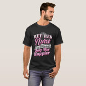 退職したナースは普通のナースのみの方法Hと同じ Tシャツ (正面フル)