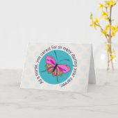 退職したナースグリーティングカード カード (黄色い花)