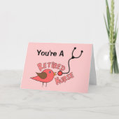 退職したナース カード (正面)