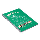 退職したナースRN EST. 2025介護退職 ノートブック (右側)