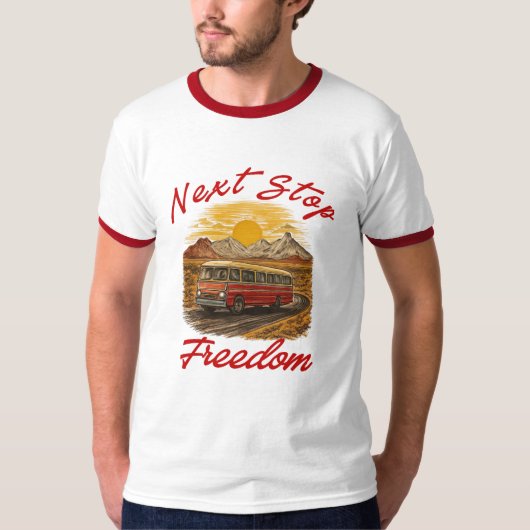 退職したバス運転手Tシャツ - 面白い退職祝いギフト Tシャツ (正面)