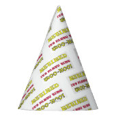 退職したパーティー時間パーティーハット パーティーハット (左)