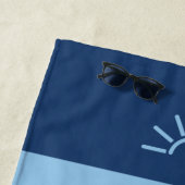 退職したビーチで ビーチタオル (インサイチュ)