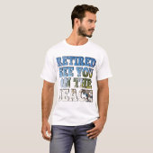 退職したビーチ Tシャツ (正面フル)
