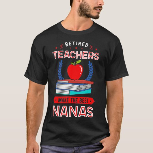退職した先生が最高の名物読を作る Tシャツ (正面)