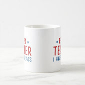 退職した先生の授業がない コーヒーマグカップ (中央)