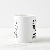 退職した先生の授業を休んだ コーヒーマグカップ (中央)