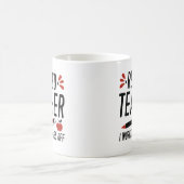 退職した先生の授業を休んだ コーヒーマグカップ (中央)