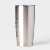 退職した先生学長 保温保冷タンブラー (左面)