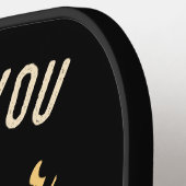 退職した先生退任カスタム長 ピックルボールラケット (左詳細)