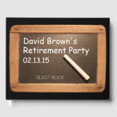 退職した先生退職パーティーゲストブック ゲストブック (正面)