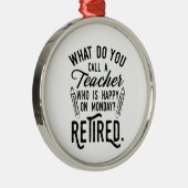 退職した先生院長 メタルオーナメント (右)