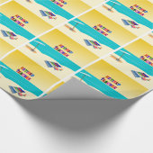 退職した先生、おもしろい ラッピングペーパー (角)