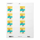 退職した先生、おもしろい ラベル (フルシート)