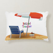 退職した先生 アクセントクッション (正面)