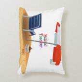 退職した先生 アクセントクッション (正面(垂直))