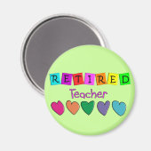 退職した先生 マグネット (正面/裏面)