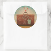 退職した先生、旅行時間の増加 ラウンドシール (バッグ)