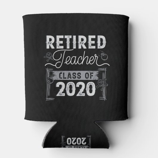 退職した先生 缶クーラー (裏面)