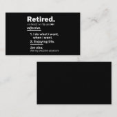 退職した定おもしろい定 アドバイスカード (正面/裏面)