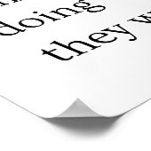 退職した定おもしろい義 ポスター (角)