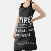 退職した定義,除おもしろい・売却, 退職した エプロン (インサイチュ)