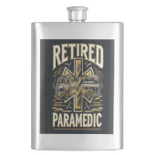 退職した救急医療隊員 フラスク (正面)