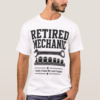 退職した整備士のシャツ - ついに最後の不具合を直しました Tシャツ
