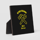 退職した整備士自ら修おもしろい正整備士 フォトプラーク (正面)