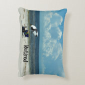 退職した日のビーチ アクセントクッション (裏面(縦))