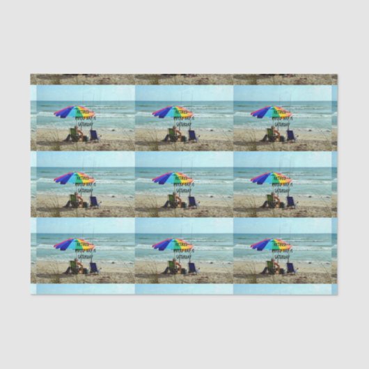 退職した毎日が土曜日。行き過ぎた魚釣り 薄葉紙 (正面)