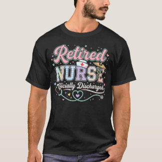 退職した看護師は正式に退院しました 面白い Tシャツ