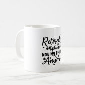 退職した眼科医は問題ではない コーヒーマグカップ (正面左)