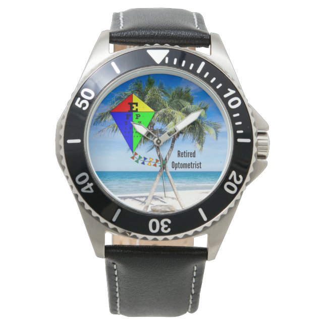 退職した眼科医、ユーモア 腕時計 (正面)