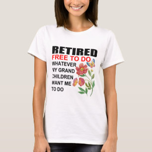 退職した祖母 Tシャツ