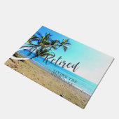 ...退職した良い生活を送る！  ドアマット (アングル)