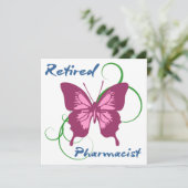 退職した薬剤師(蝶) カード (スタンド正面)