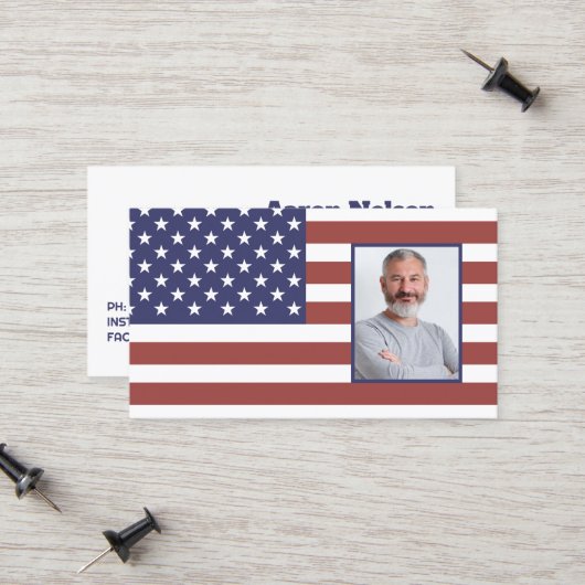 退職した軍隊写真 コーリングカード (正面/裏面インサイチュ)