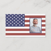 退職した軍隊写真 コーリングカード (正面)