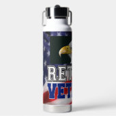 退職した退役軍人 ウォーターボトル (正面)