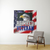 退職した退役軍人 タペストリー (インサイチュ)