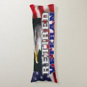 退職した退役軍人 ボディピロー (正面縦)