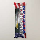 退職した退役軍人 ボディピロー (裏面 (縦))