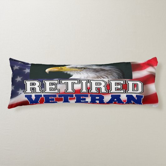 退職した退役軍人 ボディピロー (正面)