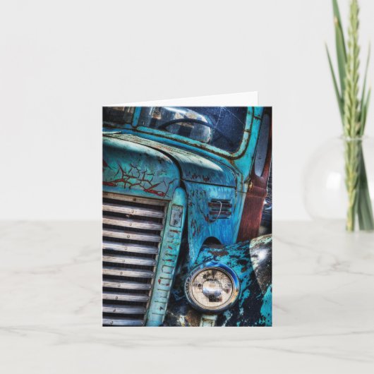 退職した カード (正面)