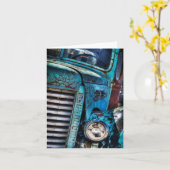 退職した カード (黄色い花)