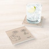 退職した ガラスコースター (アングル)